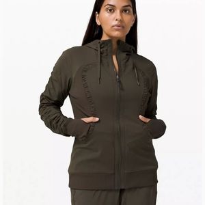 Lululemon Dance Studio Jacket III - Dark Olive - 6